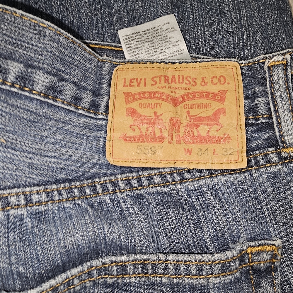 Levi's Blue Relaxed Men Jeans
